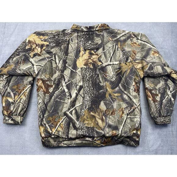 VINTAGE Woolrich Coat Mens X-Large Realtree Hardwood Camouflage Hunting Jacket - Picture 10 of 13